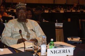 Alh. Ibrahim Usman Jibril, Nigeria's Minister of state for Environment